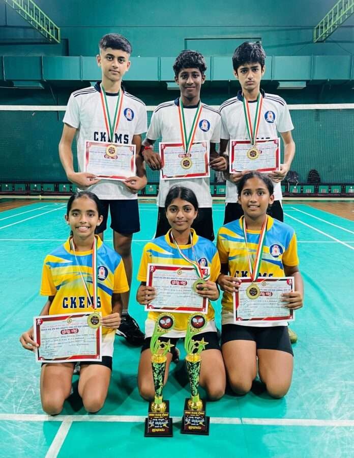Shuttle badminton Mysuru Divission level